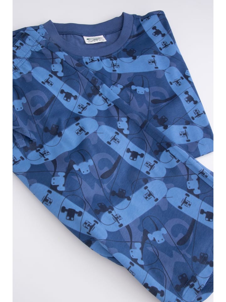 Coccodrillo Jungen-Pyjama in blau günstig kaufen