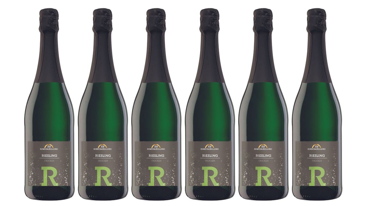 Württembergische WZG Remstaler Riesling Sekt B.A. Trocken 0,75L 6er Karton
