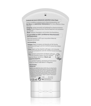 lavera Pure Beauty 3in1 Reinigung Peeling Maske Gesichtspeeling-125 ml