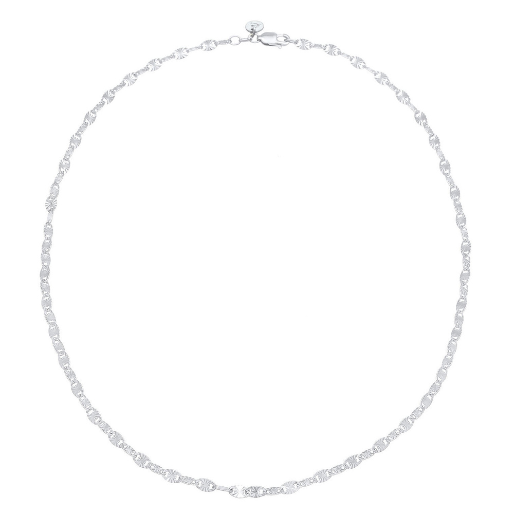 Elli PREMIUM Elli PREMIUM Collier Plaquette de présentation pour dames en argent sterling 925 Bijoux
