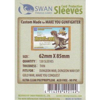 Swan Panasia Kartenhüllen 62mm x 85mm dünn (130)