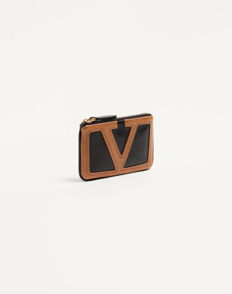 Chaveiro de couro napa Valentino Garavani Viva Superstar