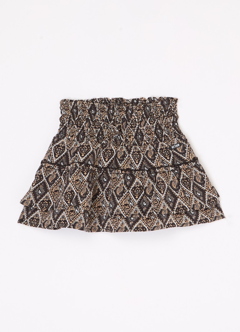 Retour Jeans  Abey gelaagde rok met print