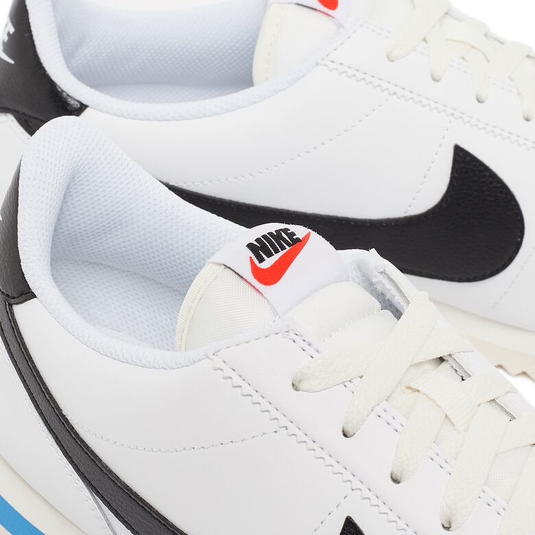 NIKE Cortez '23 white/black-lt photo blue-sail
