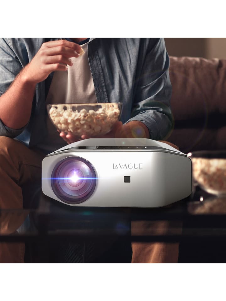 LA VAGUE LV-HD500 LED-Projektor Full HD in silber günstig kaufen onesize