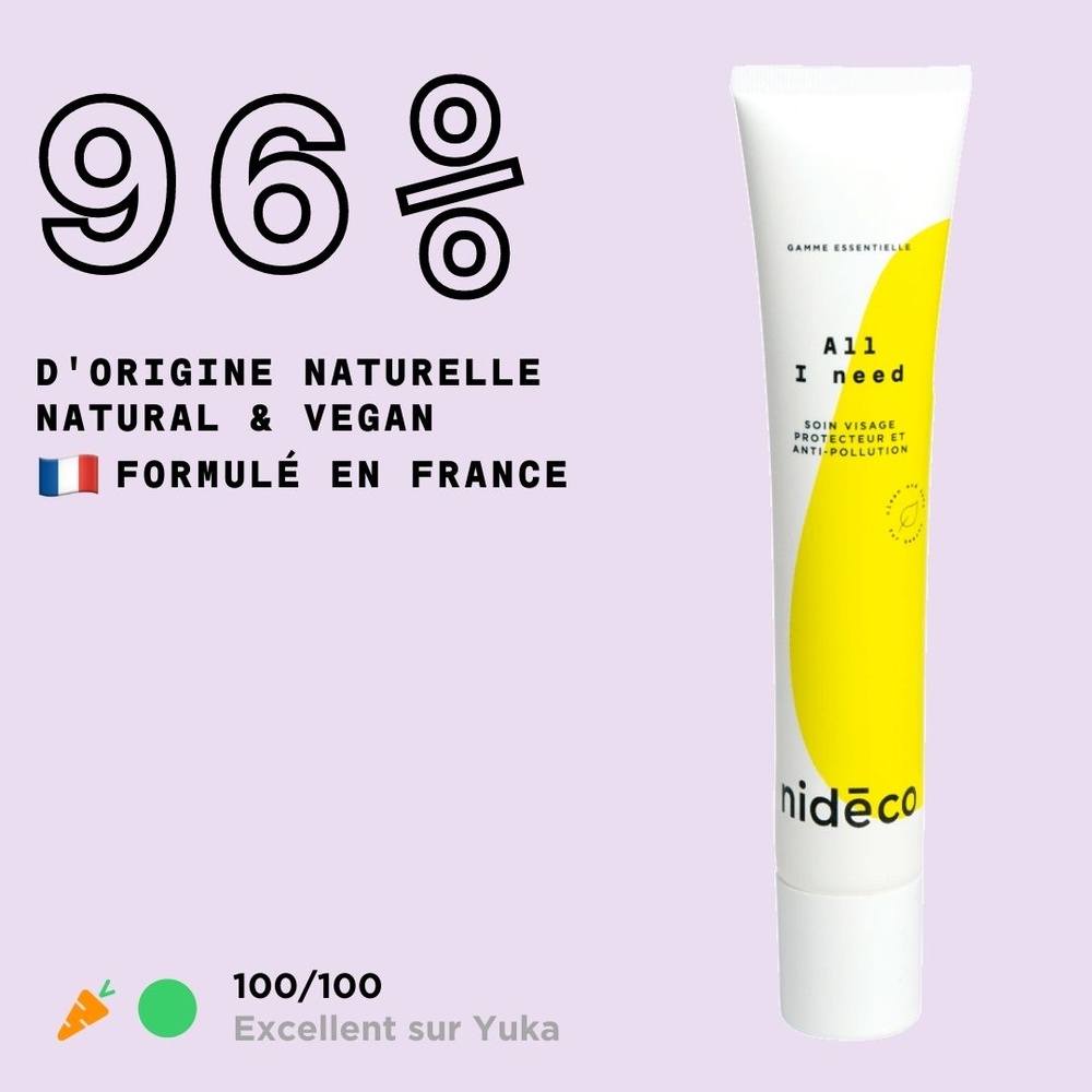 nidéco All I Need Soin visage protecteur et anti-pollution