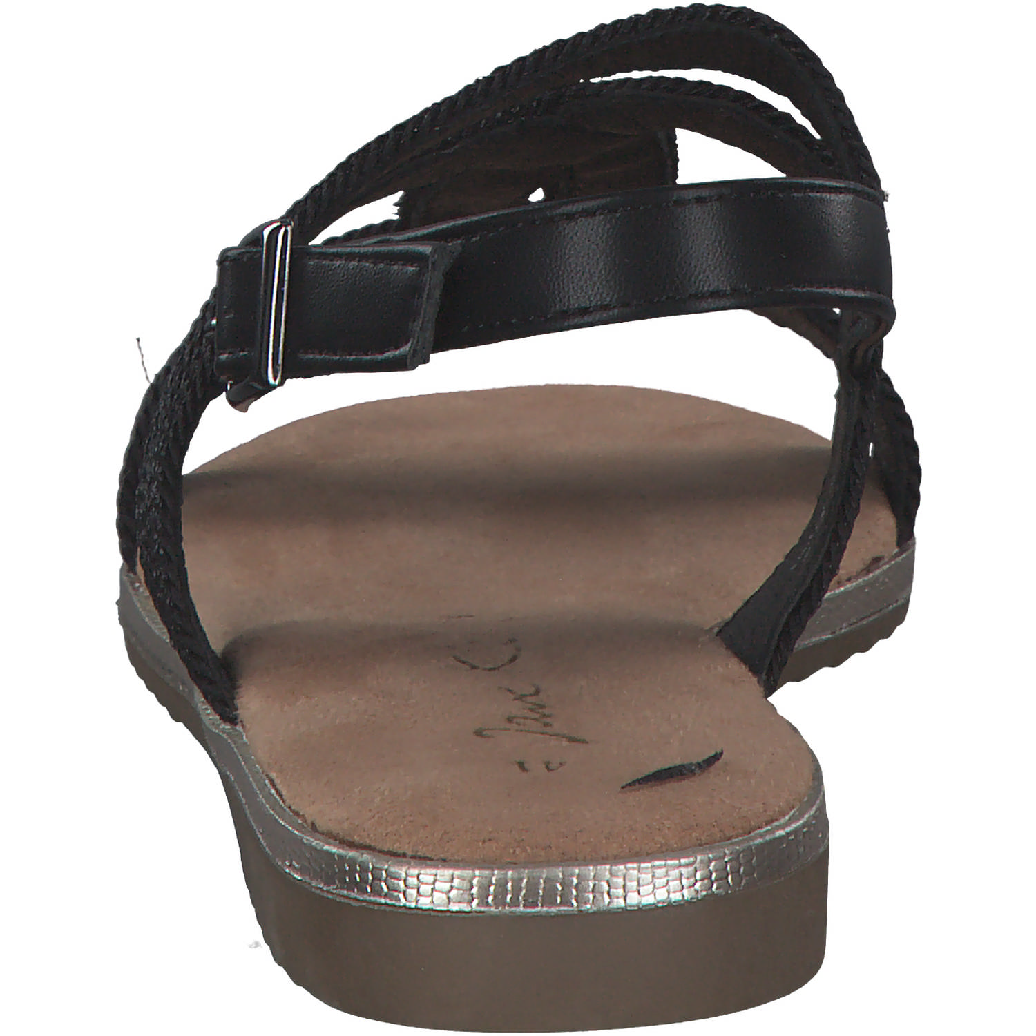 Idana 281536, Klassische Sandalen, Damen, Schwarz