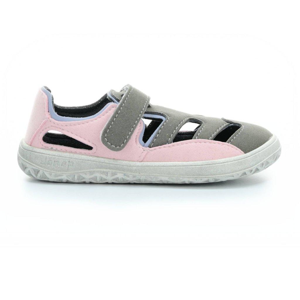 Jonap Danny Grau Rosa Barfußsandalen