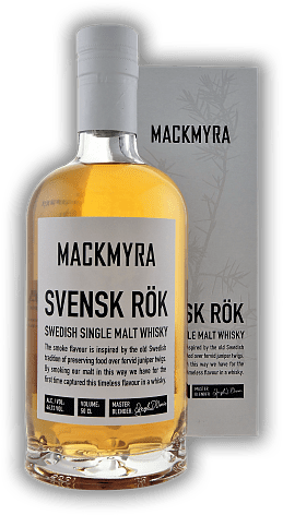 Mackmyra Svensk Rök Mackmyra Svensk Rök Gut ausgewogener, rauchiger Schwedischer Whisky mit eigenem Charakter. 0,5	 Liter - Vol 46,1%