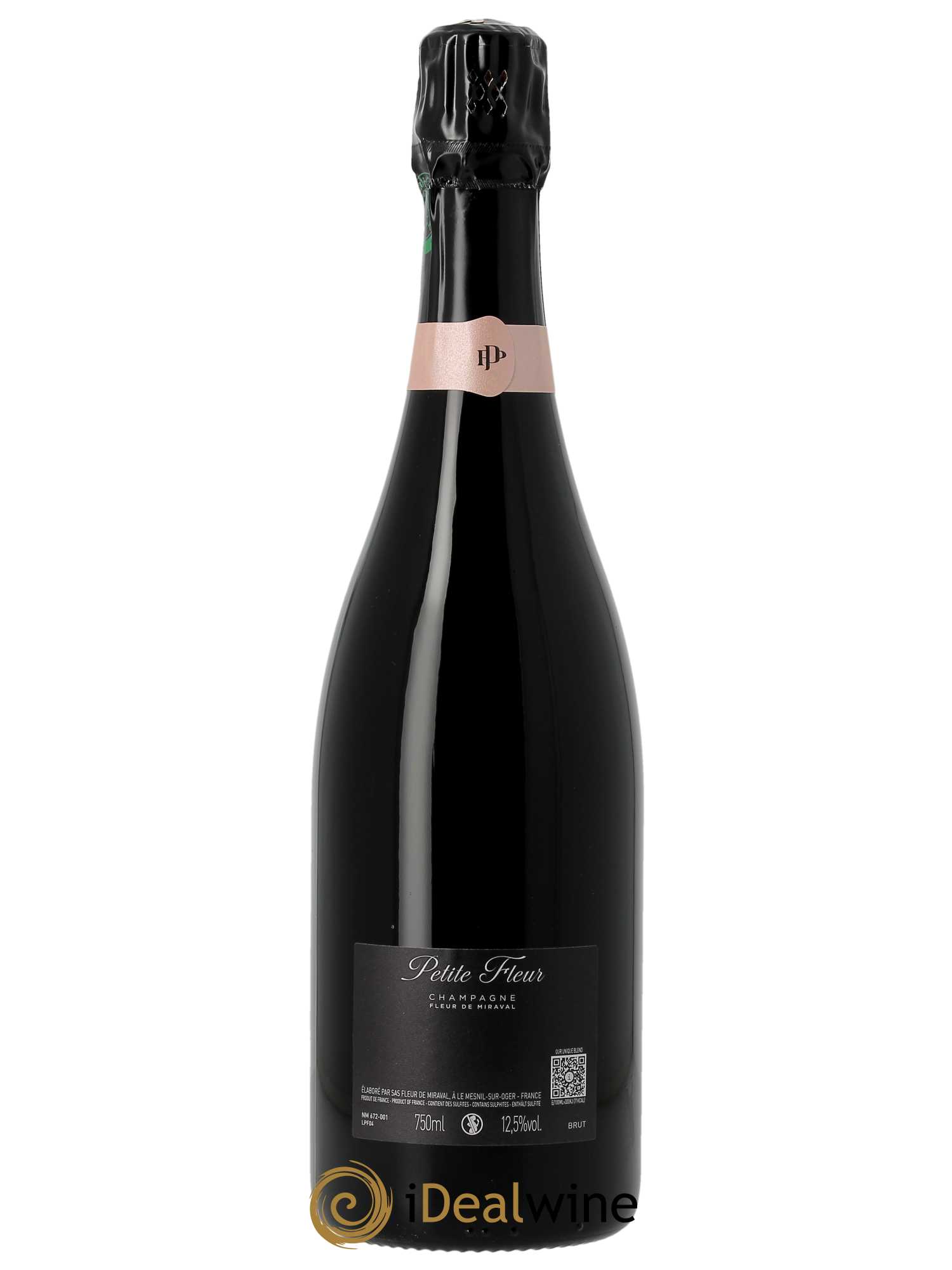 Petite Fleur Fleur de Miraval Brut Rosé   - Lot de 1 Bouteille