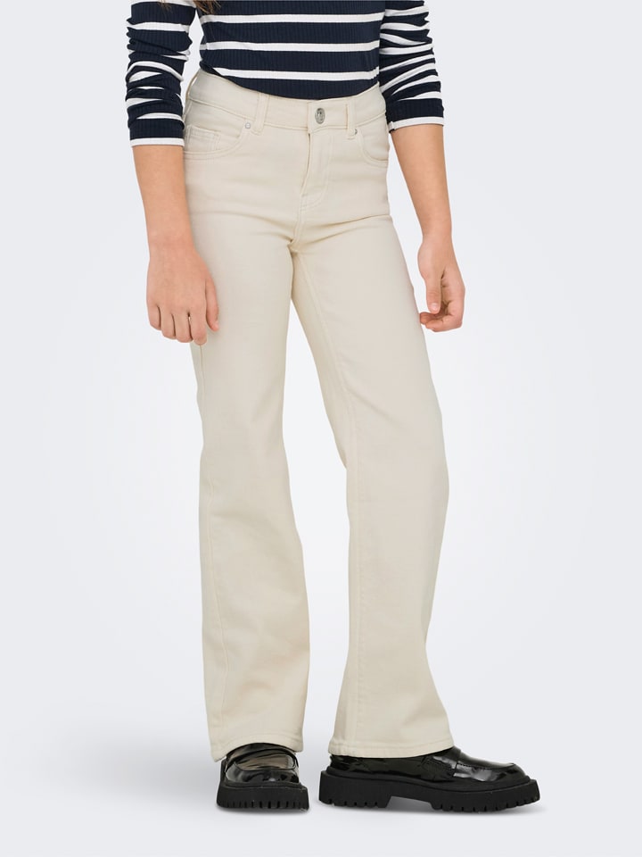 KIDS ONLY Jeans - Regular fit - in Creme günstig kaufen