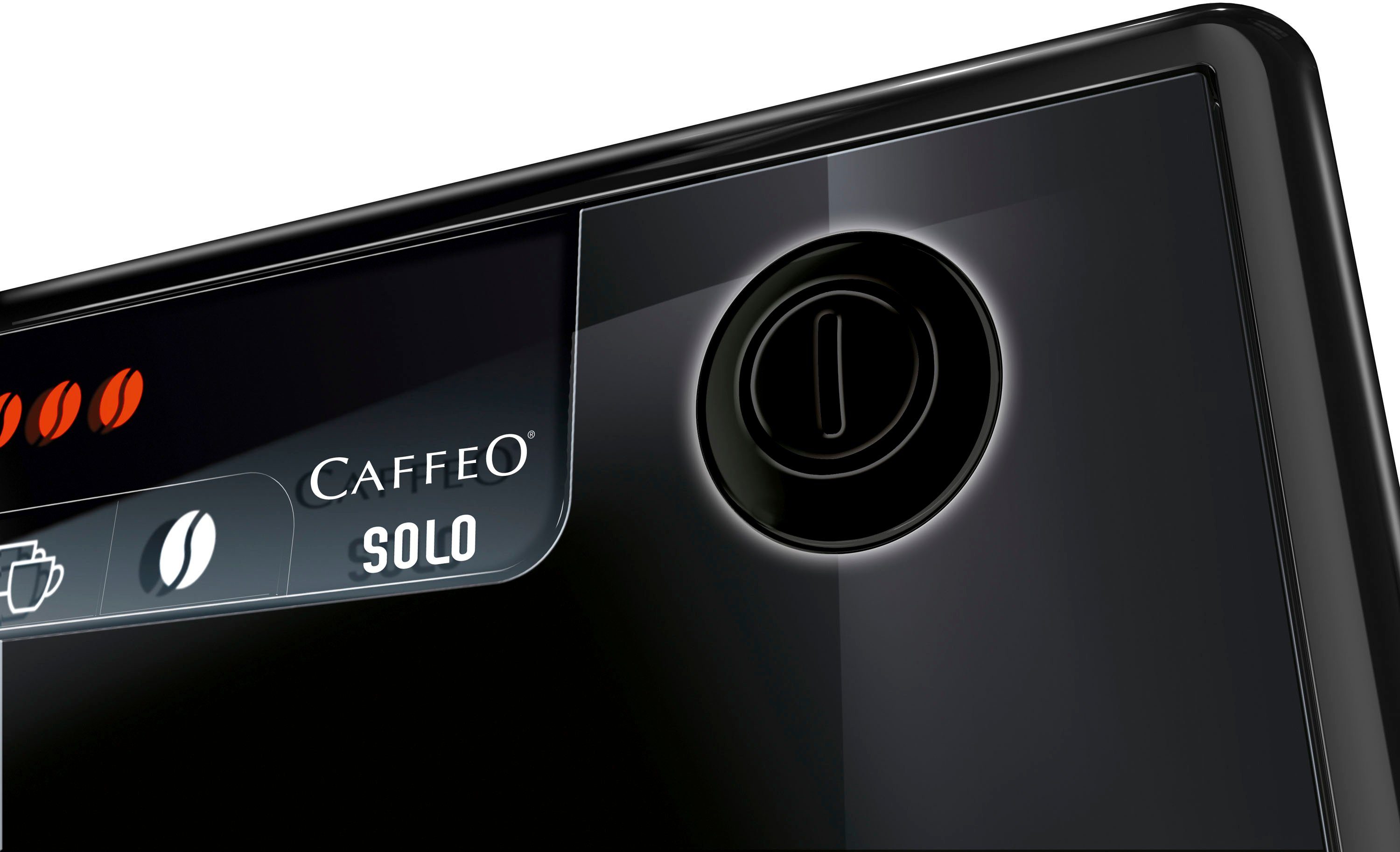 Melitta Kaffeevollautomat Solo® E950-322, pure black, aromatischer Kaffee & Espresso bei nur 20 cm Breite