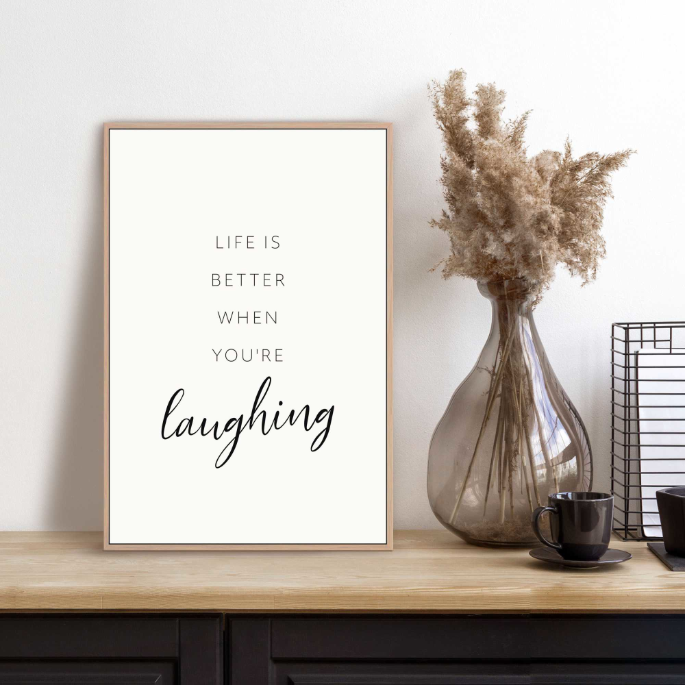 Rahmenbild Laughing