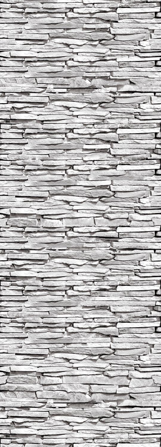 queence Vinyltapete Fatjete, Steinoptik, 90 x 250 cm, selbstklebend