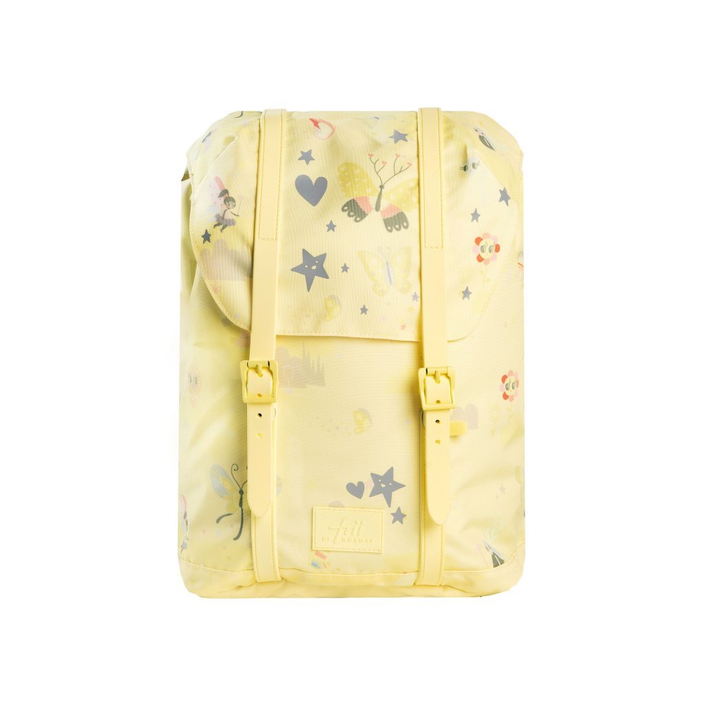 Frii of Norway Ergonomischer Schulrucksack 22L Yellow