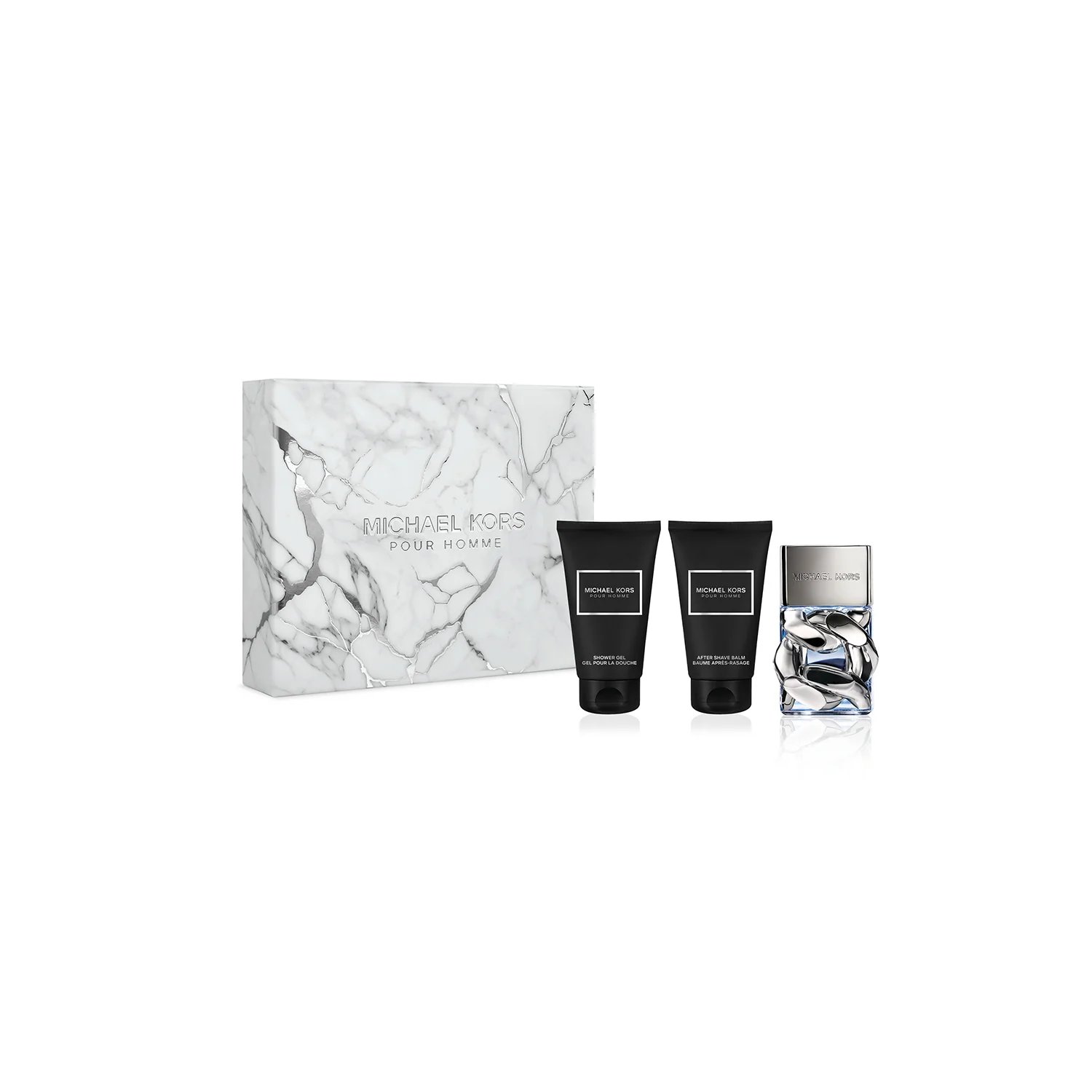 Pour Homme DARČEKOVÝ SET Michael Kors Pour Homme Parfumovaná voda, sprchový gél a balzam po holení - Darčeková sada pánskych parfumov, parfumovaná voda