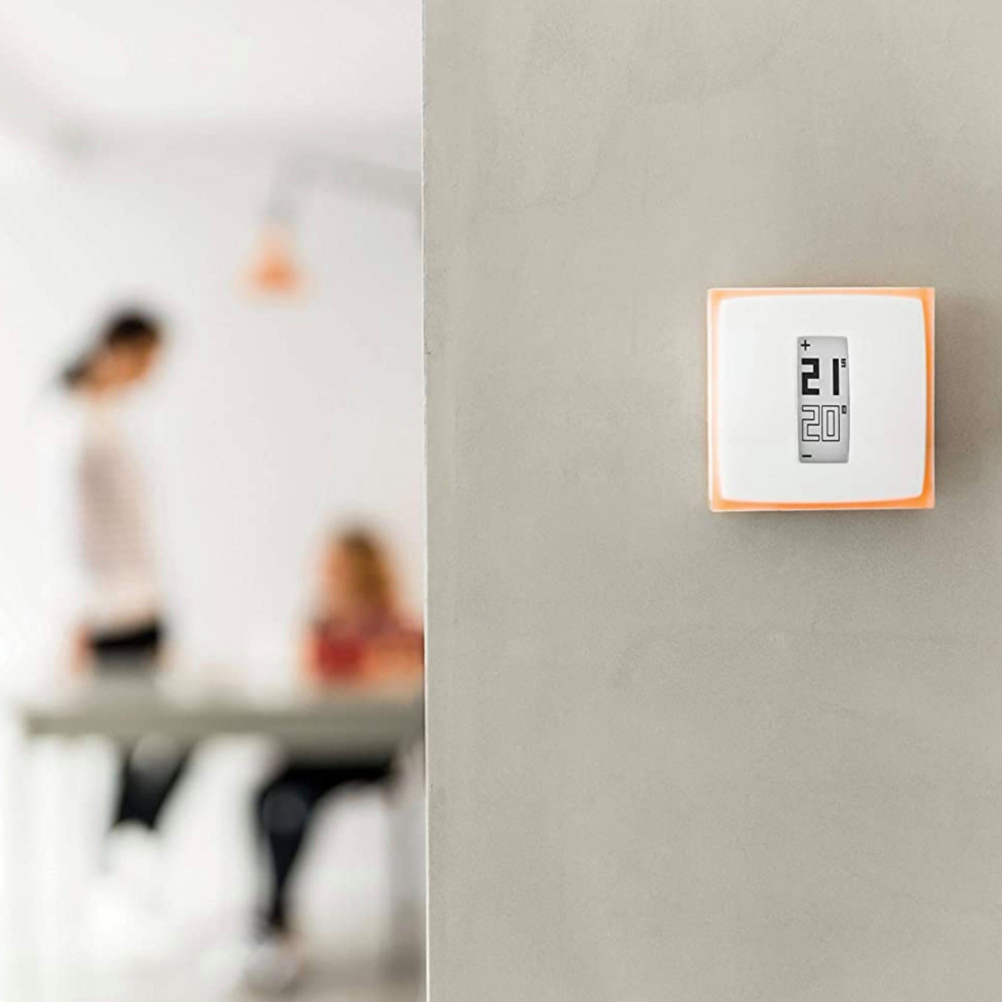 Netatmo Smartes Thermostat zur Grundsteuerung von Temperatur in Haus / Wohnung Smart-Home-Steuerelement
