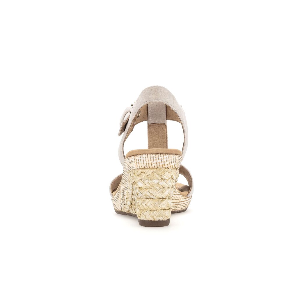 Gabor comfort Keilsandalette beige