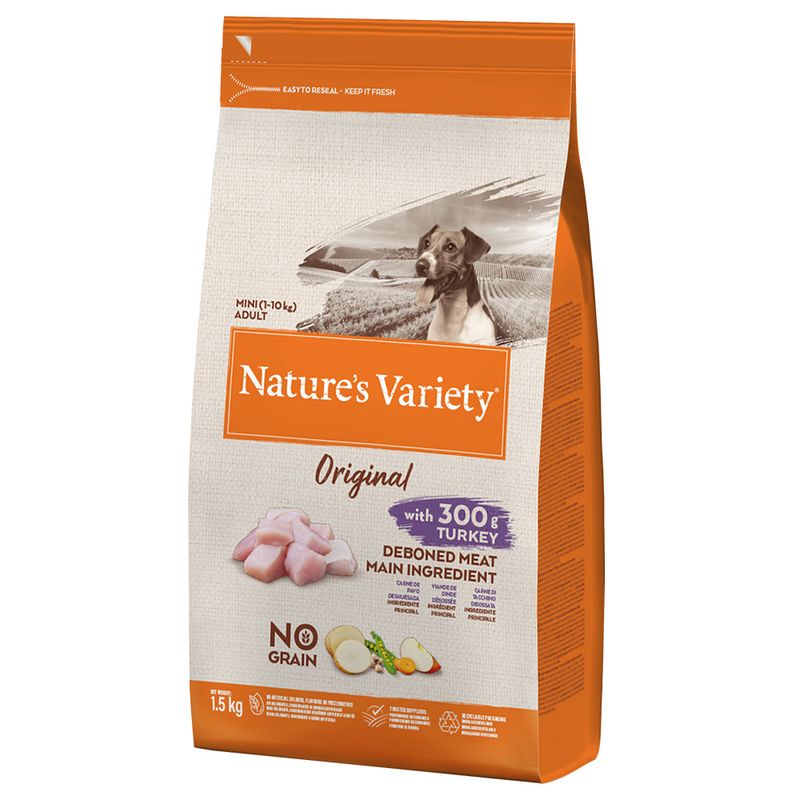 Nature's Variety Original NoGrain Mini Adult Truthahn