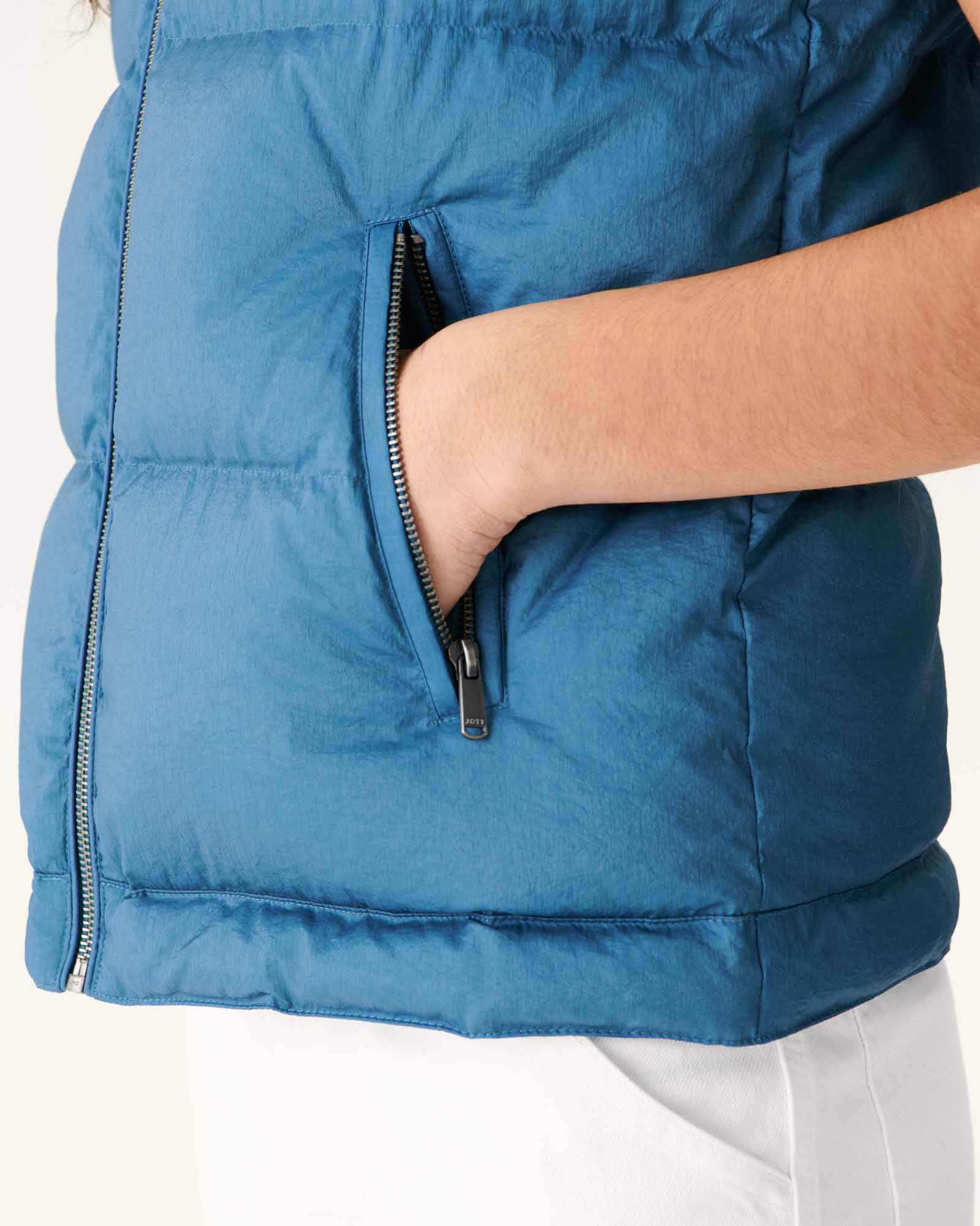 Doudoune sans manches Grand Froid Bleu jeans Sevilla