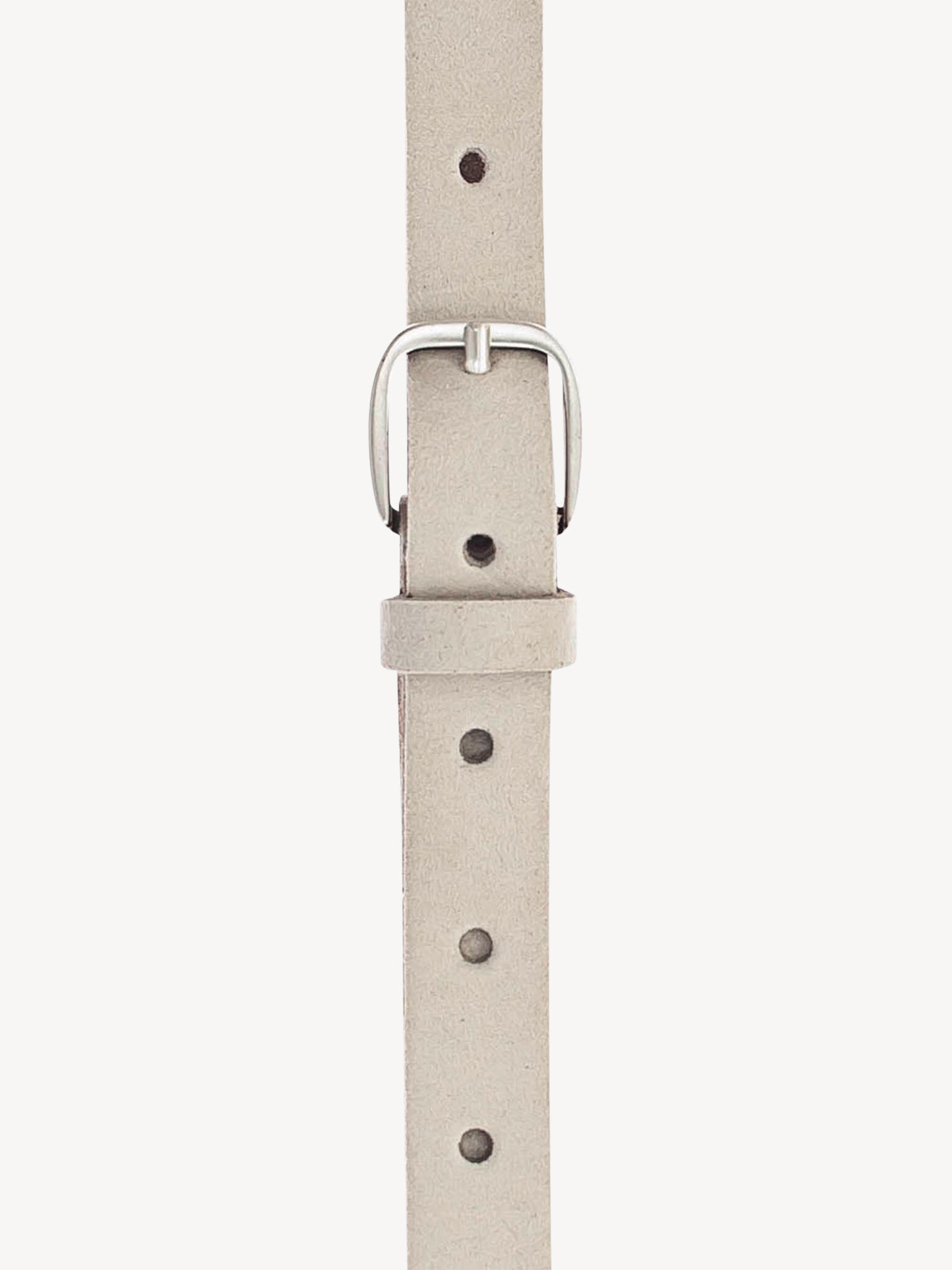 Ceinture en cuir - beige
