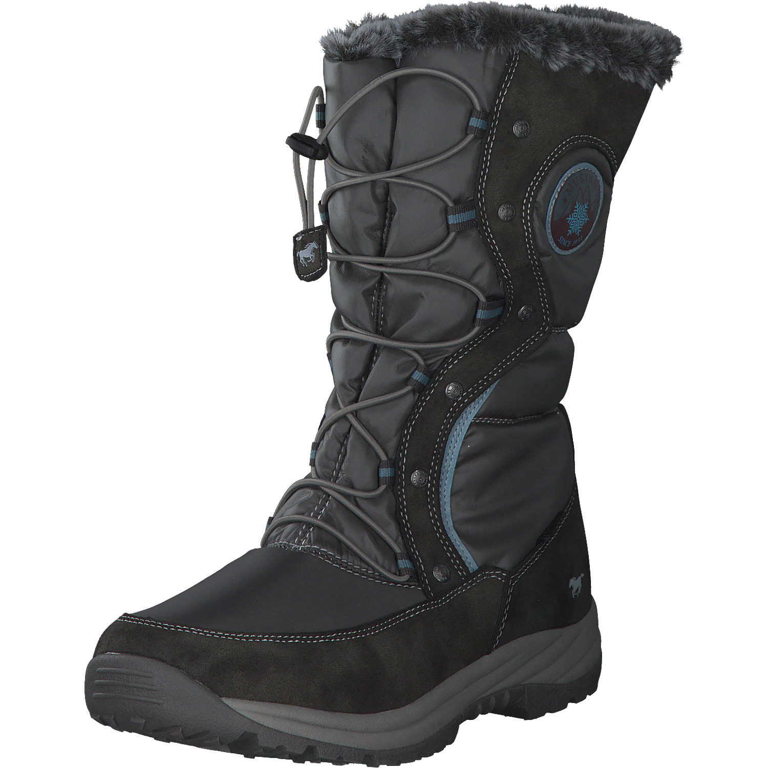 Mustang 5062603, Winterstiefel, Kinder, dunkelgrau
