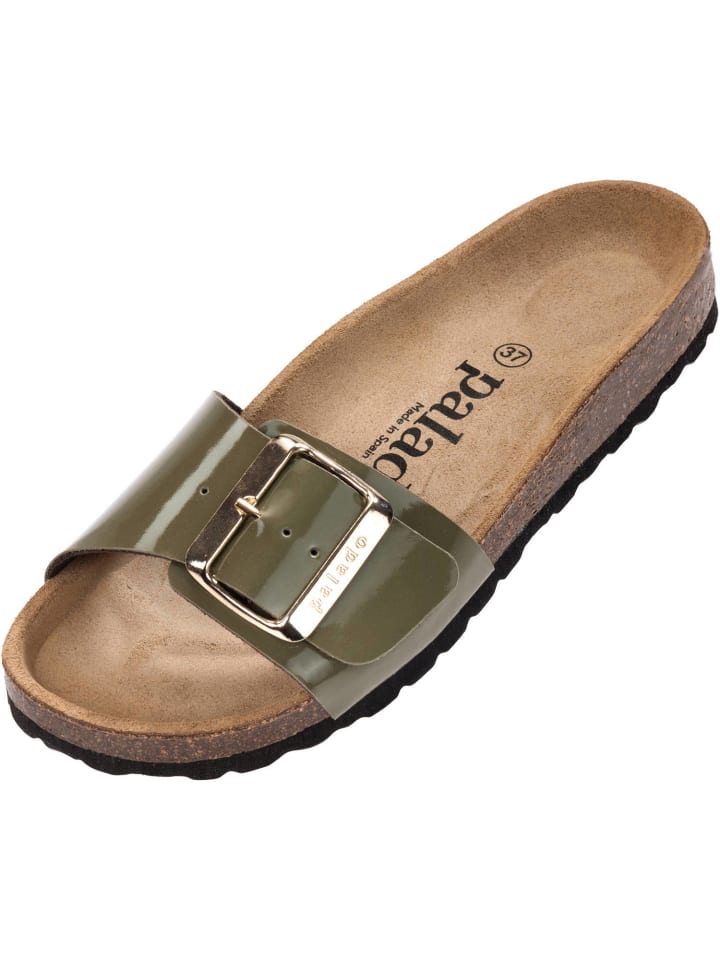 palado Pantoletten in khaki günstig kaufen