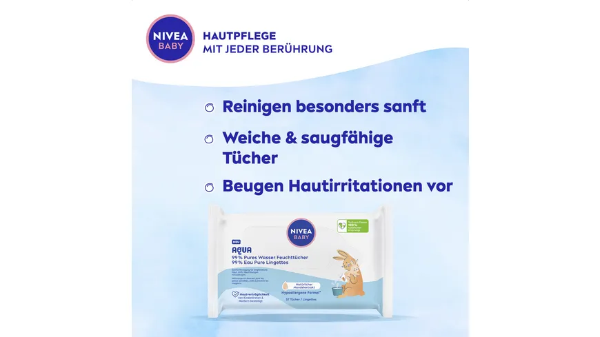 Nivea Baby Feuchttücher Multi Pack