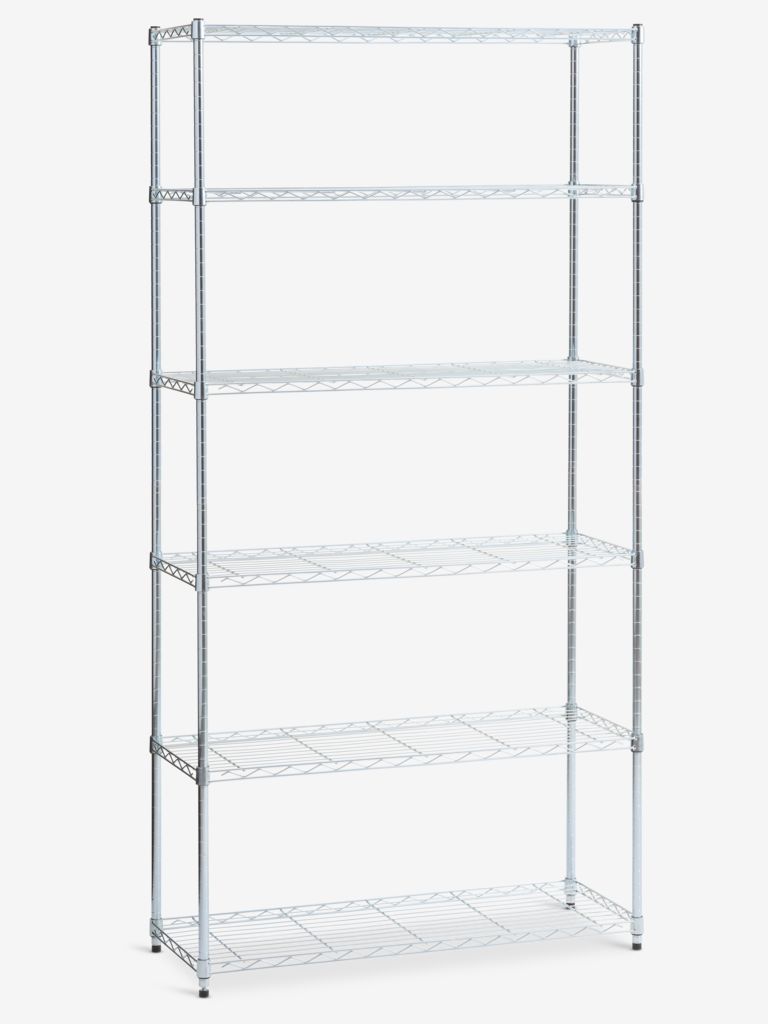 Regał WINDINGE WINDINGE 6 półek chrom