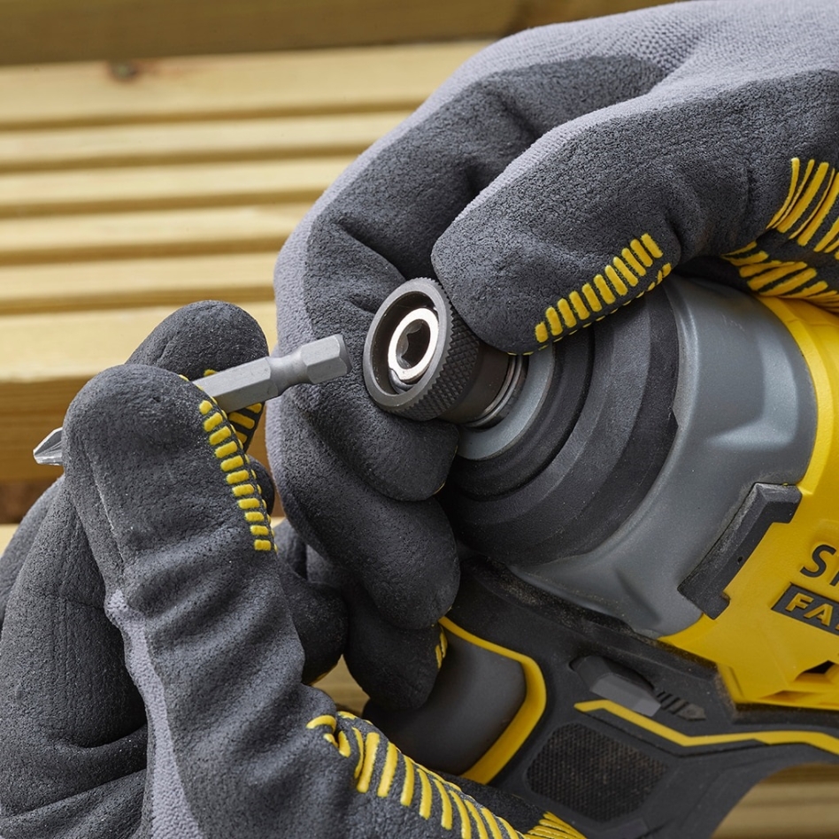 Stanley SFMCF820D2K FATMAX® V20 Schlagschrauber mit 3 Geschwindigkeiten, bürstenlosem 18V 2,0Ah Li-Ion-Akku