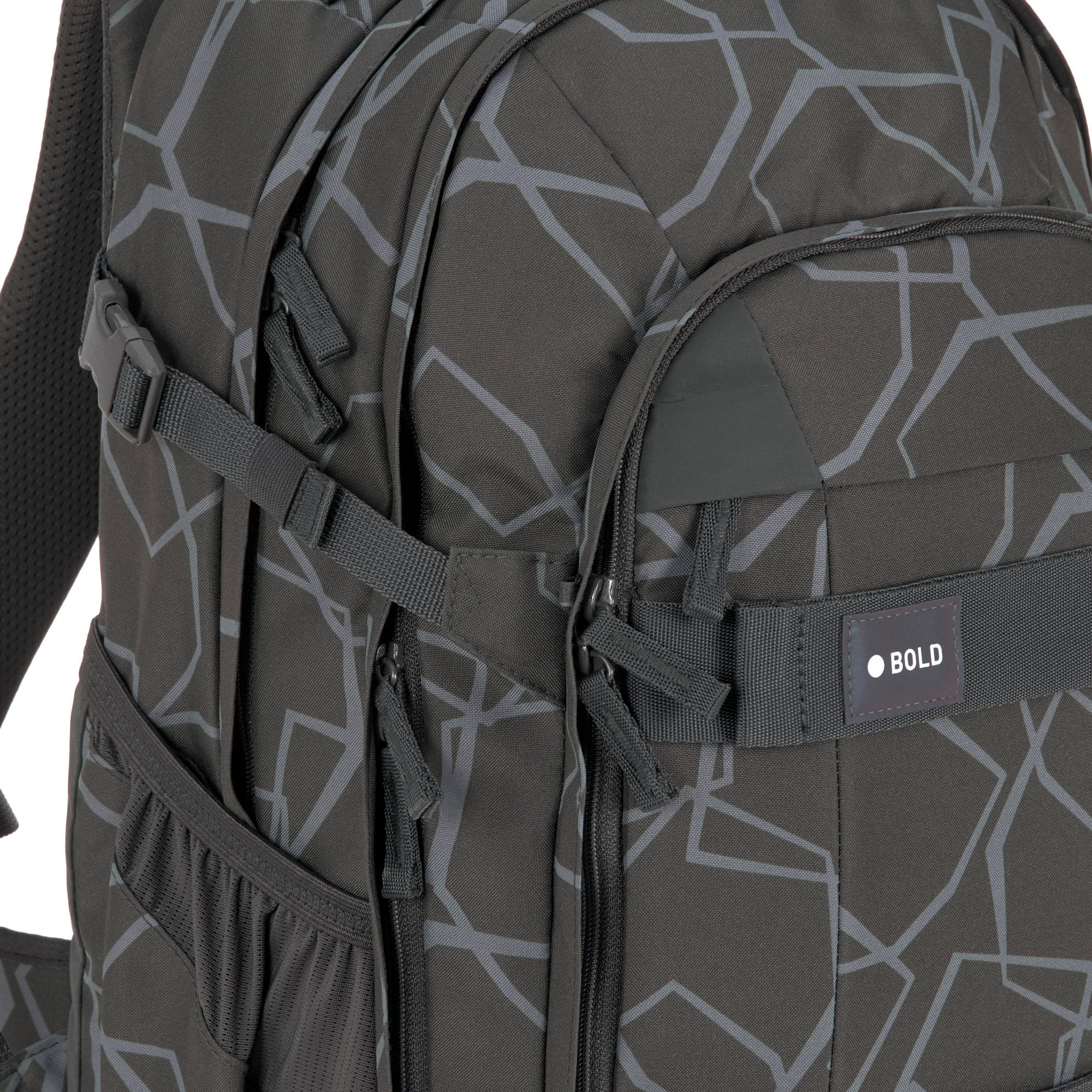 Schulrucksack - BOLD Origin Edges, Grau