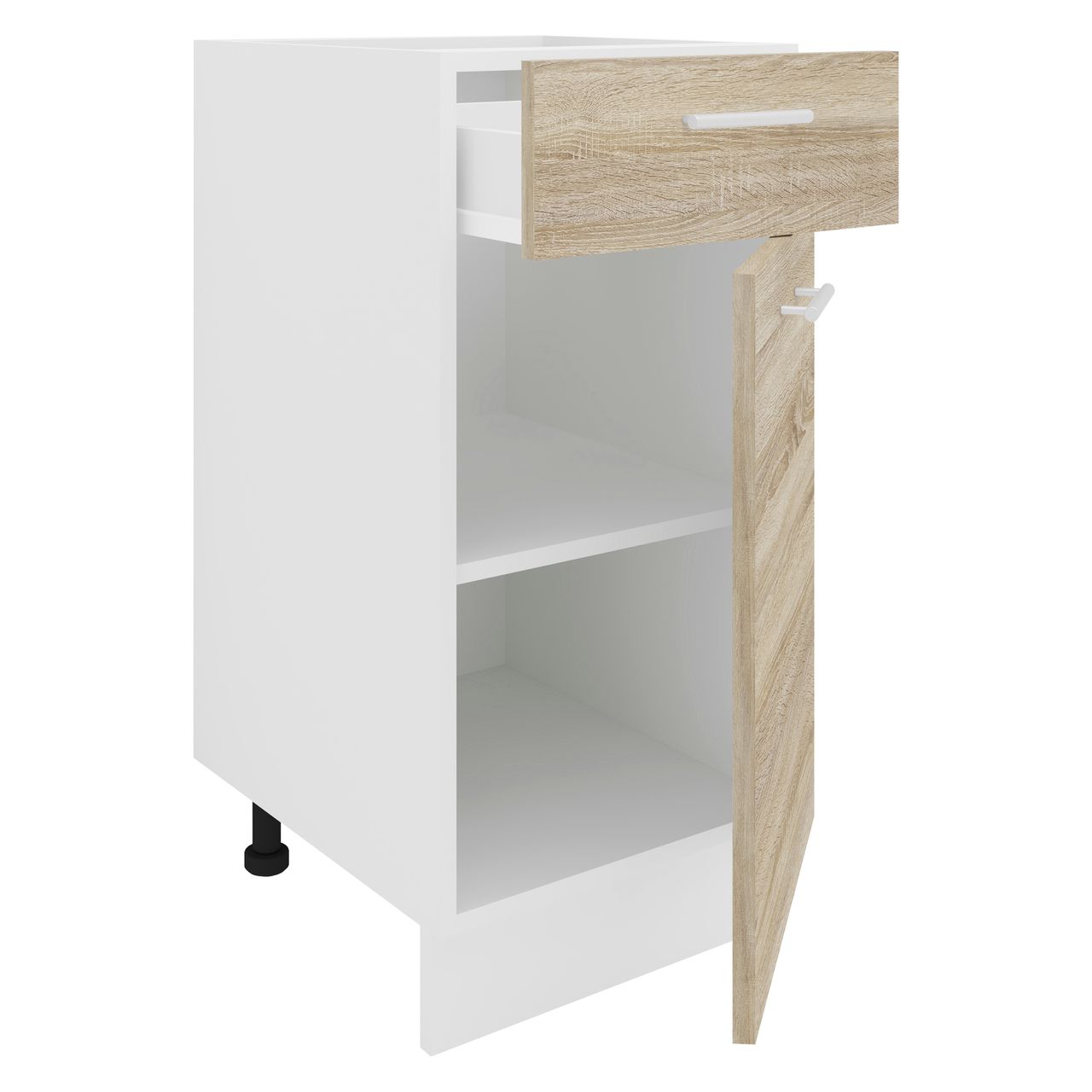VCM Küchenschrank Breite 40 cm Schublade Unterschrank Küche Küchenmöbel Esilo