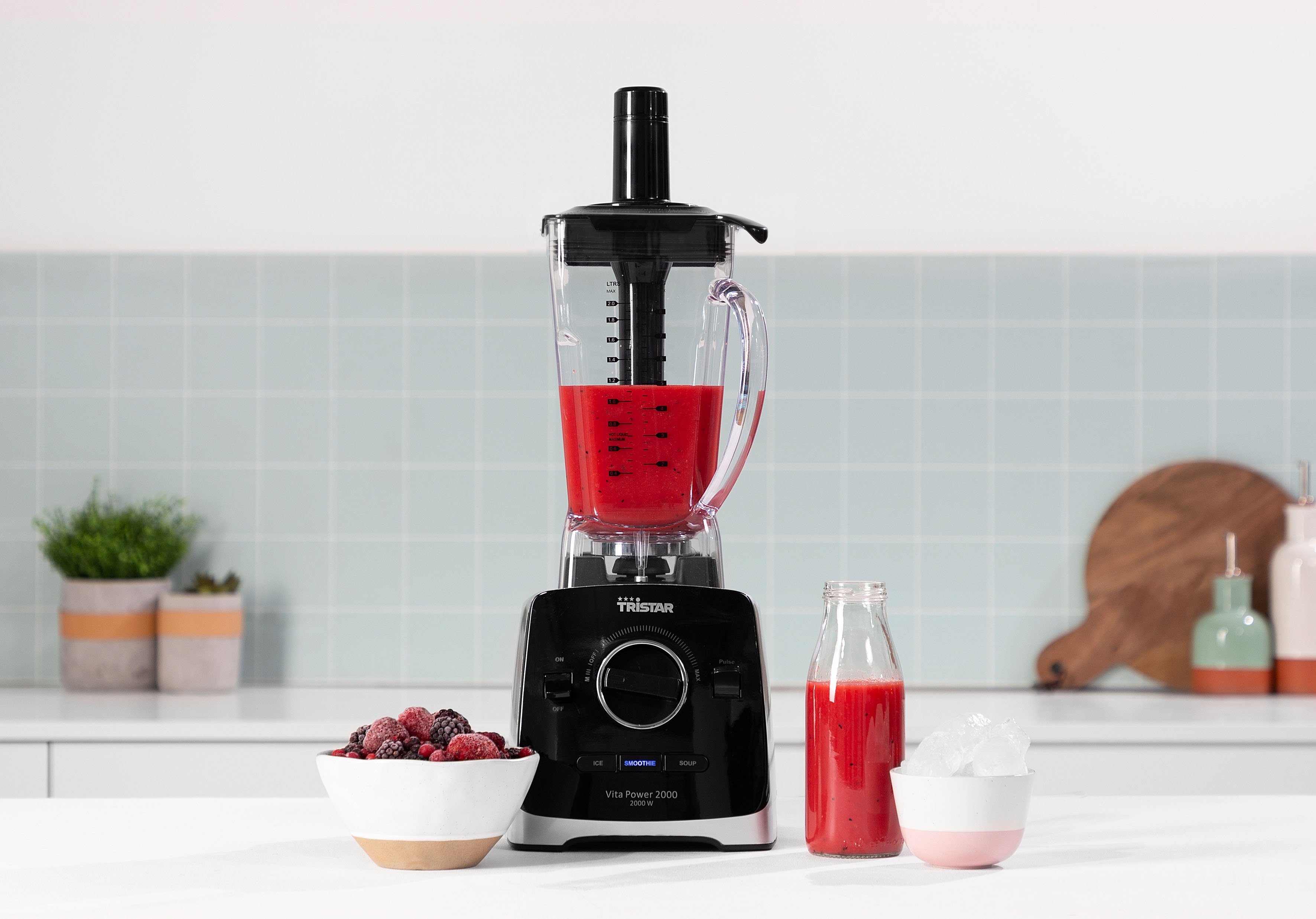 Tristar Standmixer BL4473 VitaPower Blender 2000, 2000 W, 2L Tritan-Mixbehälter