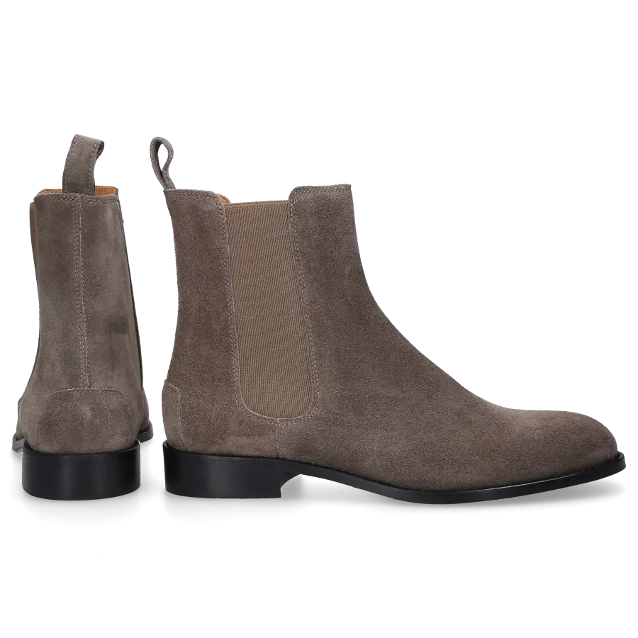 EN AVANT - Chelsea Boots D0600003/311 Veloursleder - beige