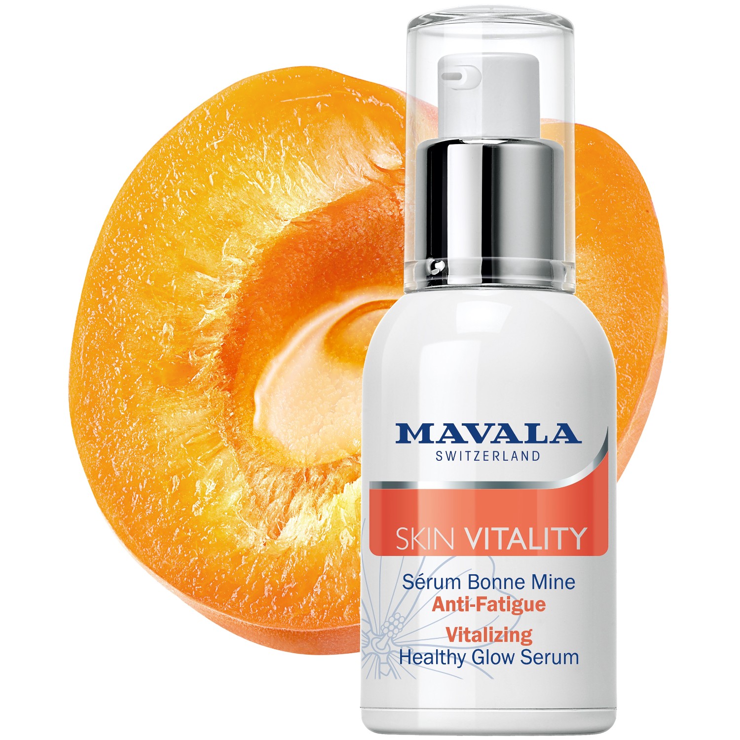 Siero antifatica Mavala SKIN VITALITY per una pelle luminosa e sana
