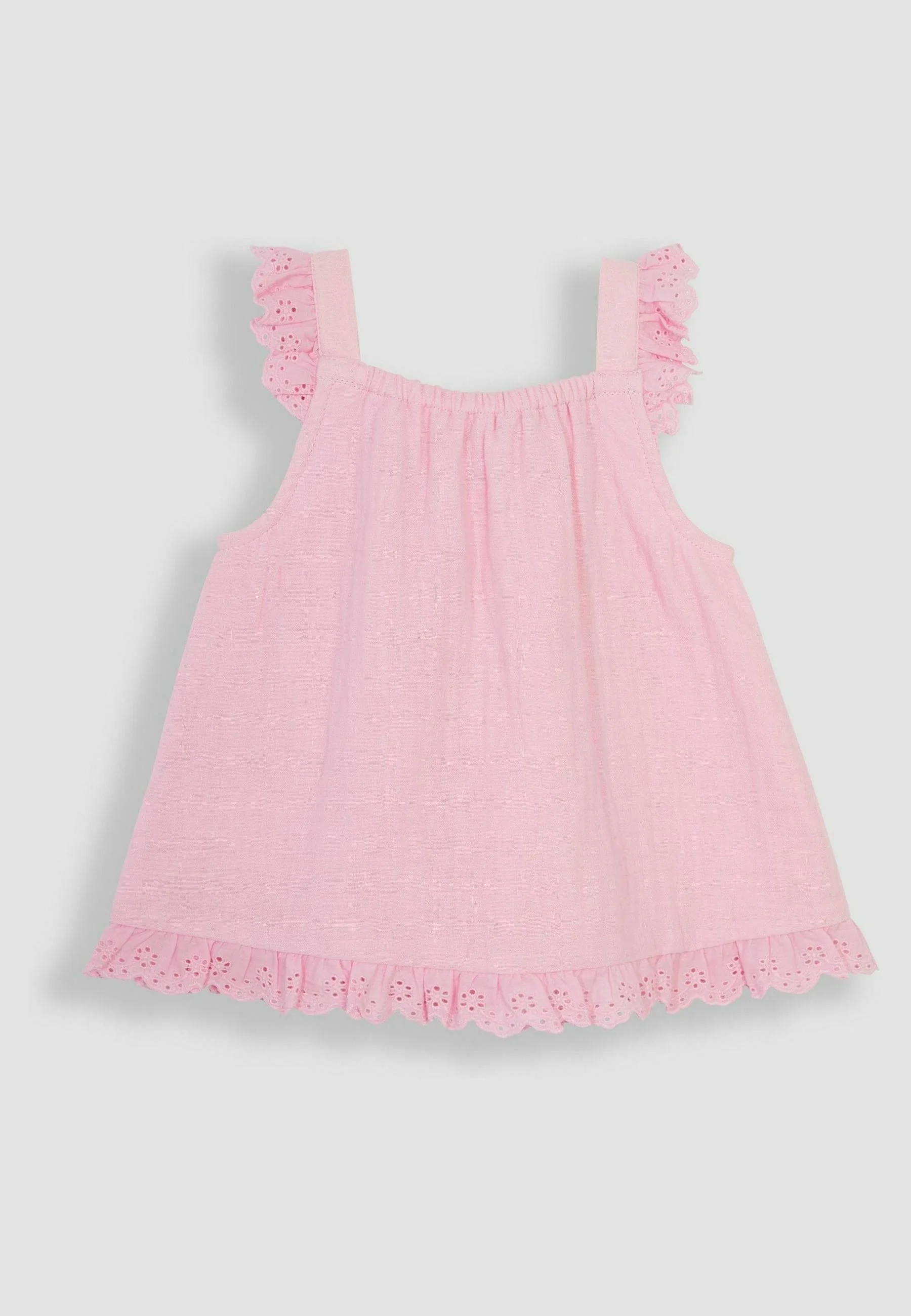 JoJo Maman Bébé 2-PIECE BRODERIE SET - REGULAR FIT - Blusa