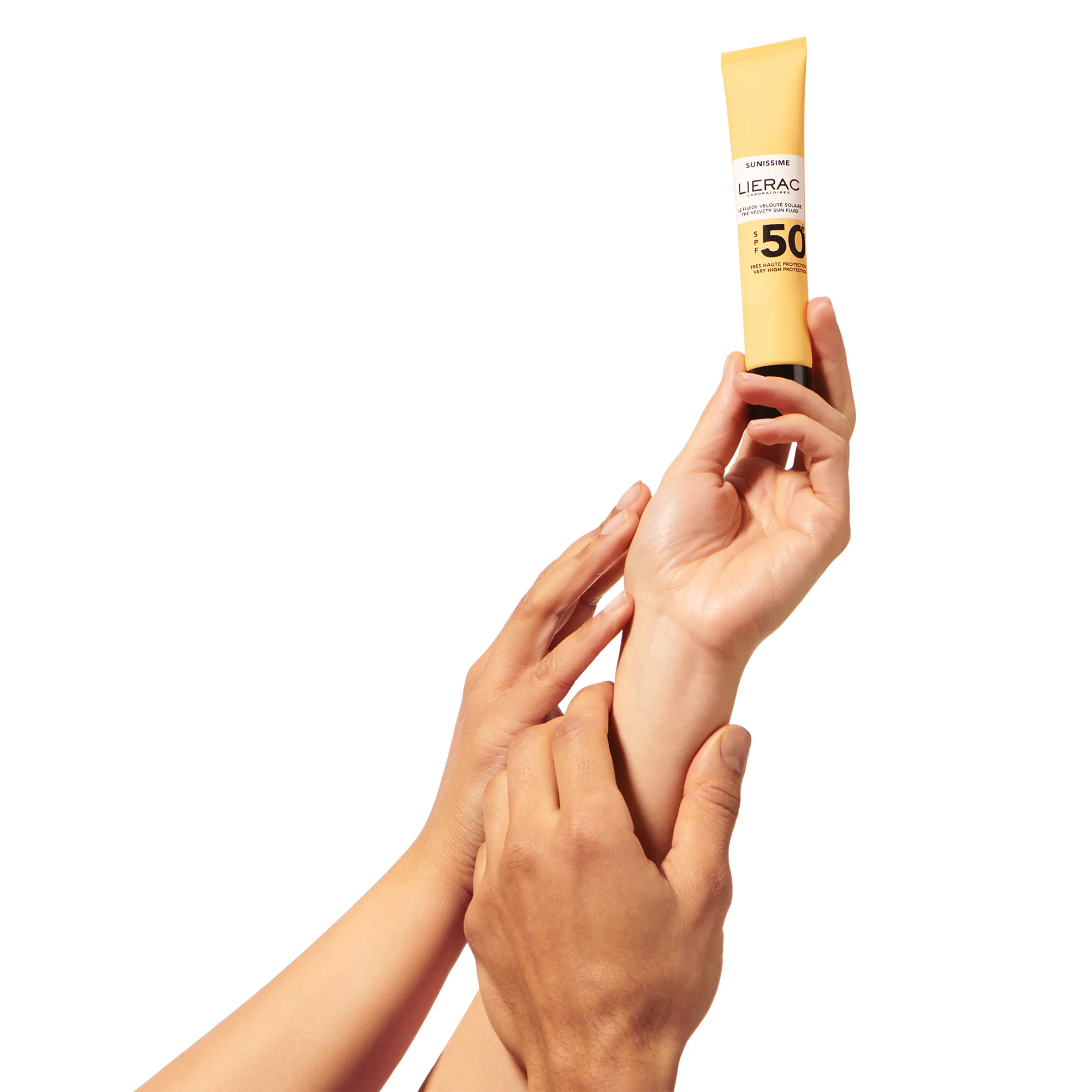 Sunissime The Velvety Facial Sun Fluid SPF50+ - Gezichtszonnecrème met hoge beschermingsfactor.
