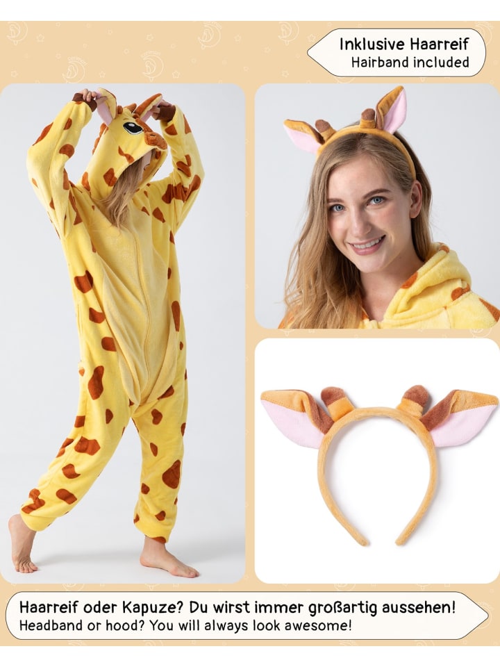 Corimori Giraffen Kostüm Fasching in Gelb günstig kaufen