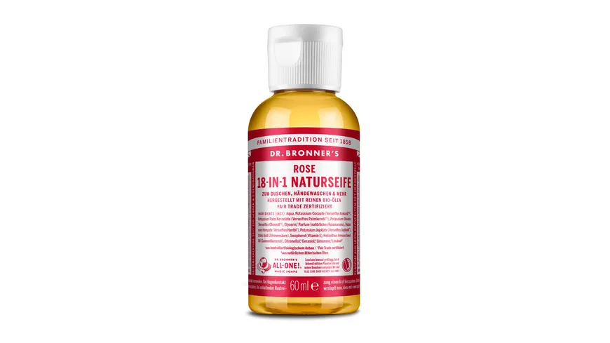 DR. BRONNER'S 18-IN-1 Naturseife Rose