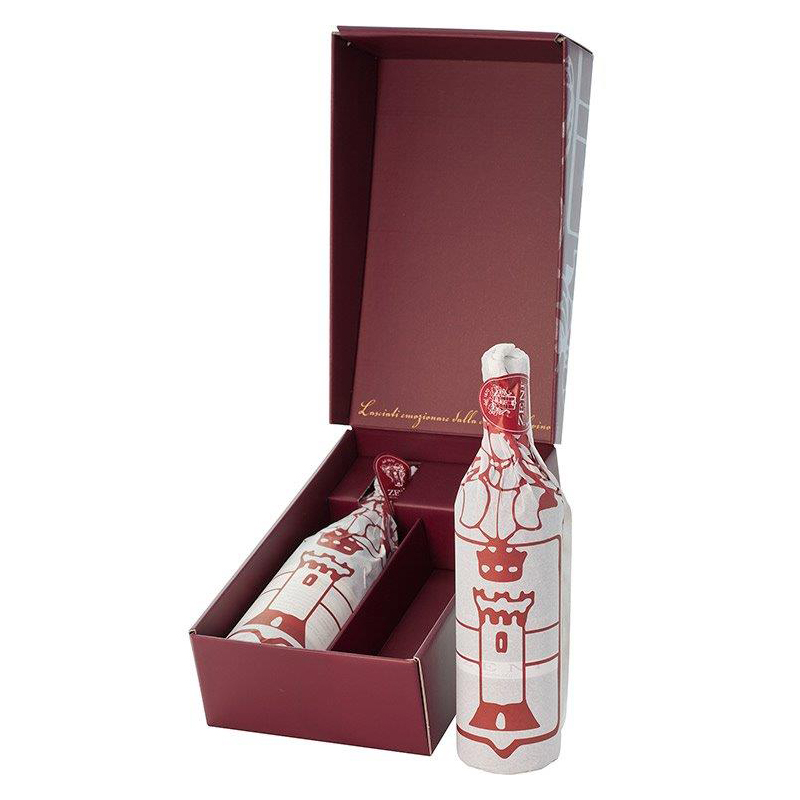 Zeni Geschenkset mit 2 Flaschen Rotwein vom Gardasee