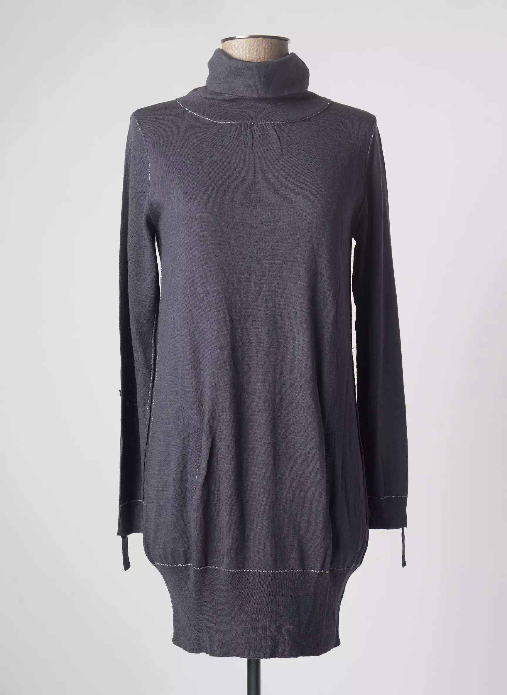 Autre Chose Pull Tuniques Femme couleur gris