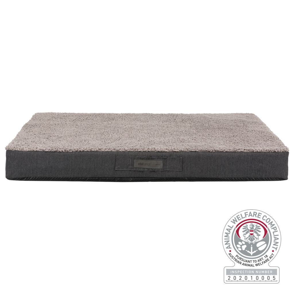 Trixie Hundekissen Trixie Vital Matratze Bendson hellgrau/ dunkelgrau 60 cm, 8 cm, 60 cm