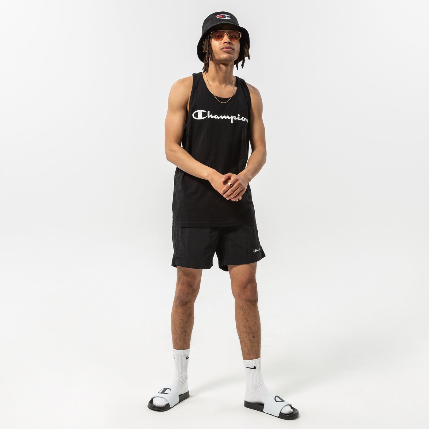 CHAMPION TANK TANK TOP Schwarz
