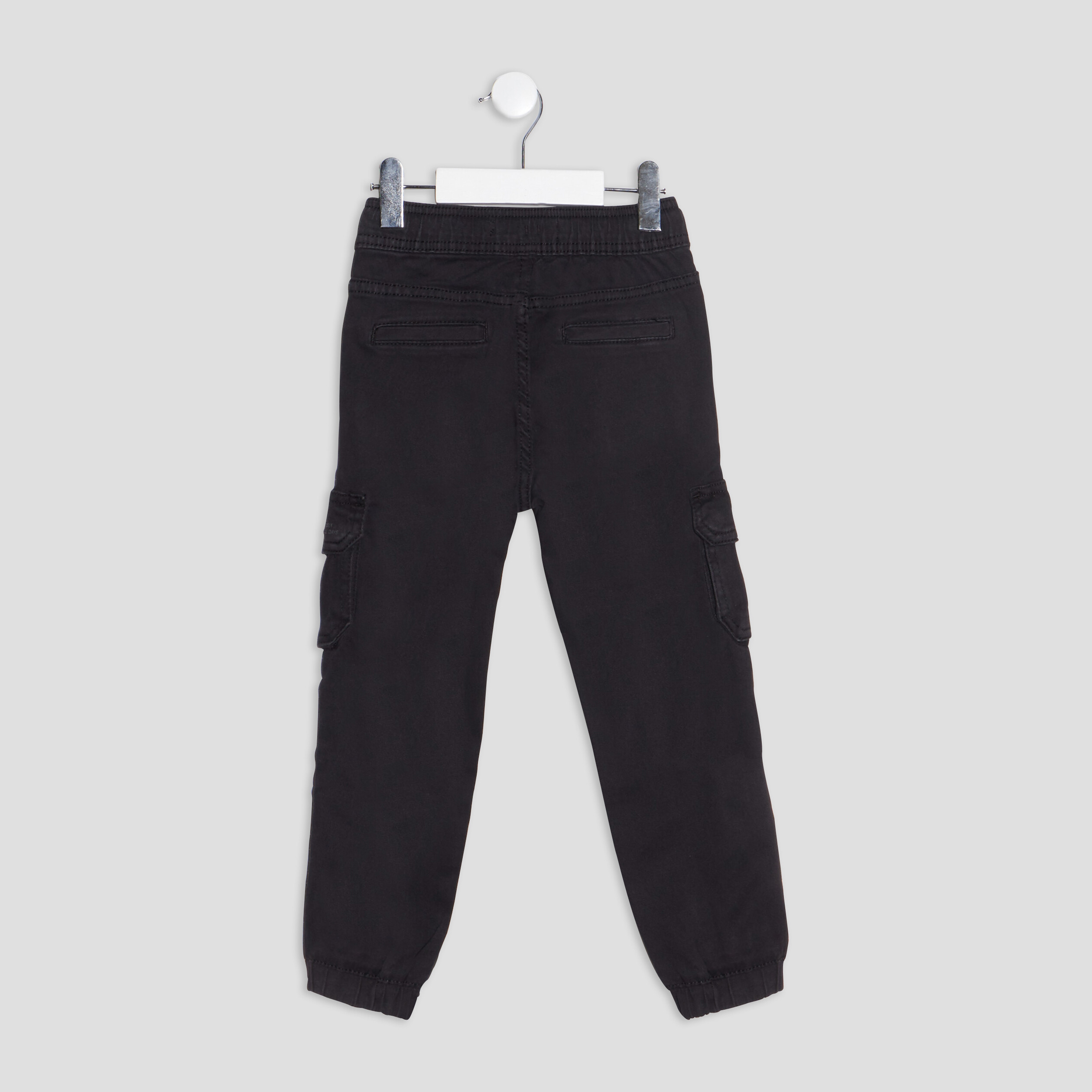 Pantalon jogger noir garçon | La Halle