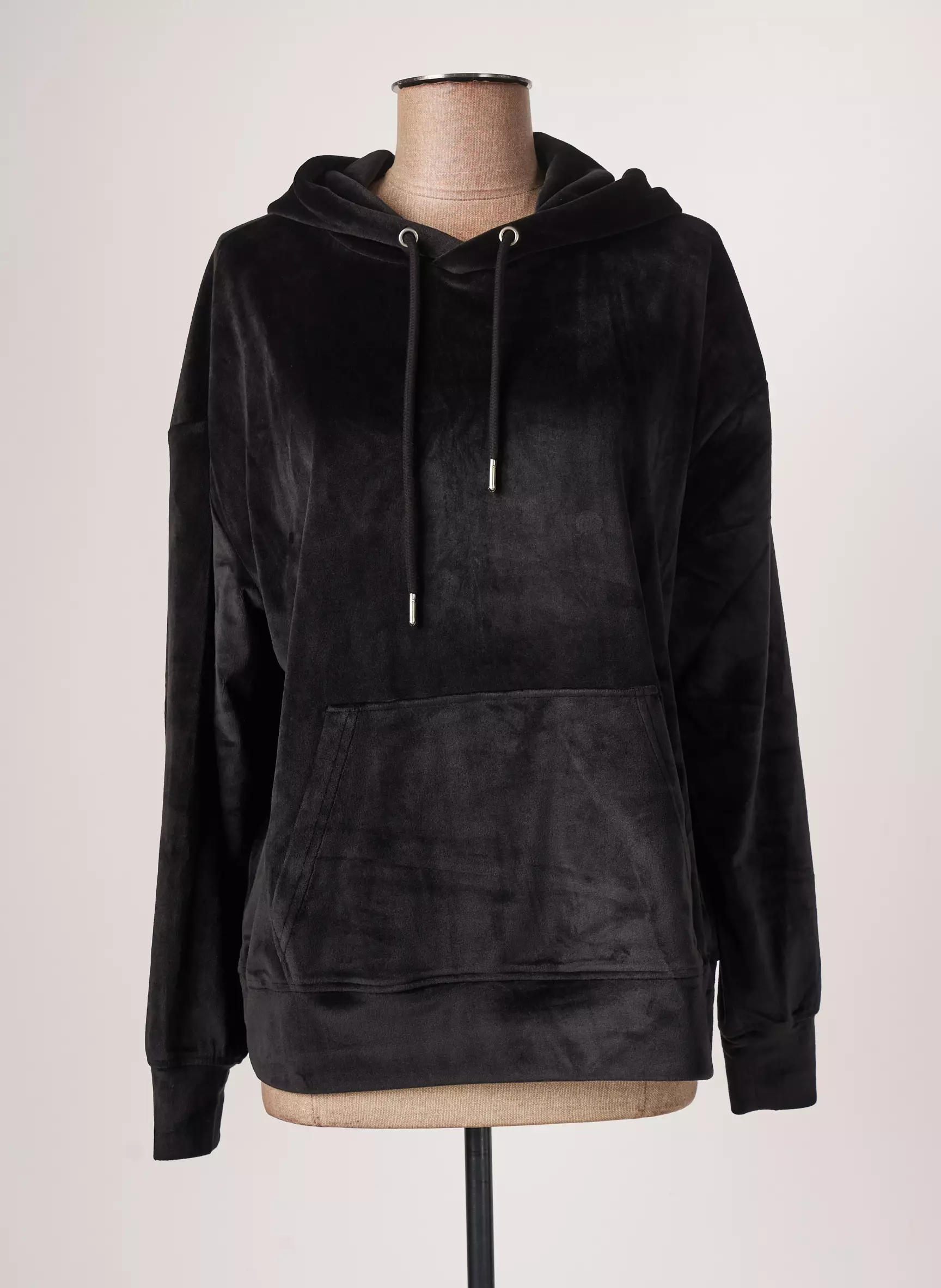 Teddy Smith Sweat Capuche Femme couleur noir
