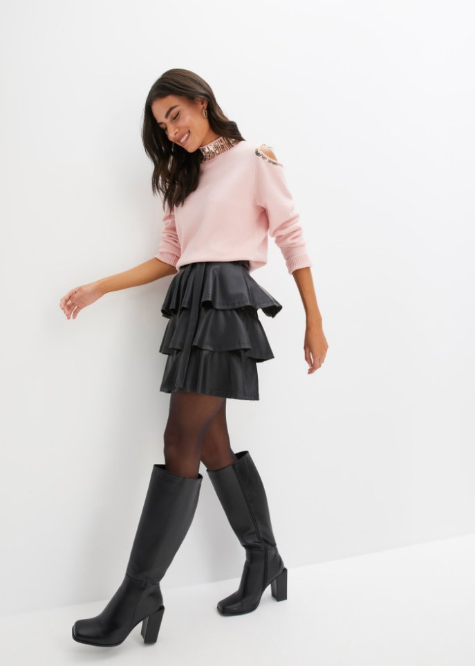 Pullover, Cold-Shoulder