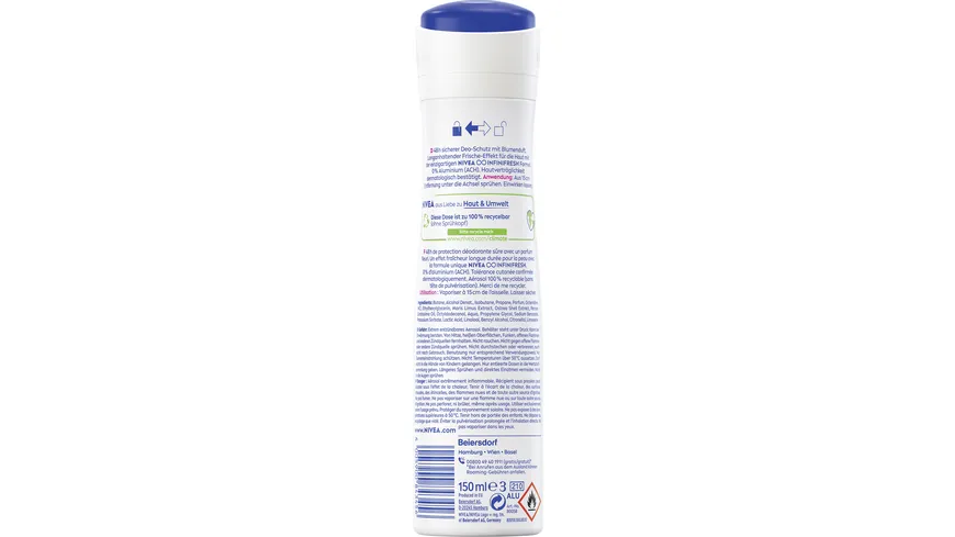 NIVEA Deo Spray Fresh Flower 150 ml