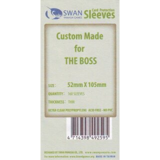 Swan Panasia Kartenhüllen 52mm x 105mm dünn (160)