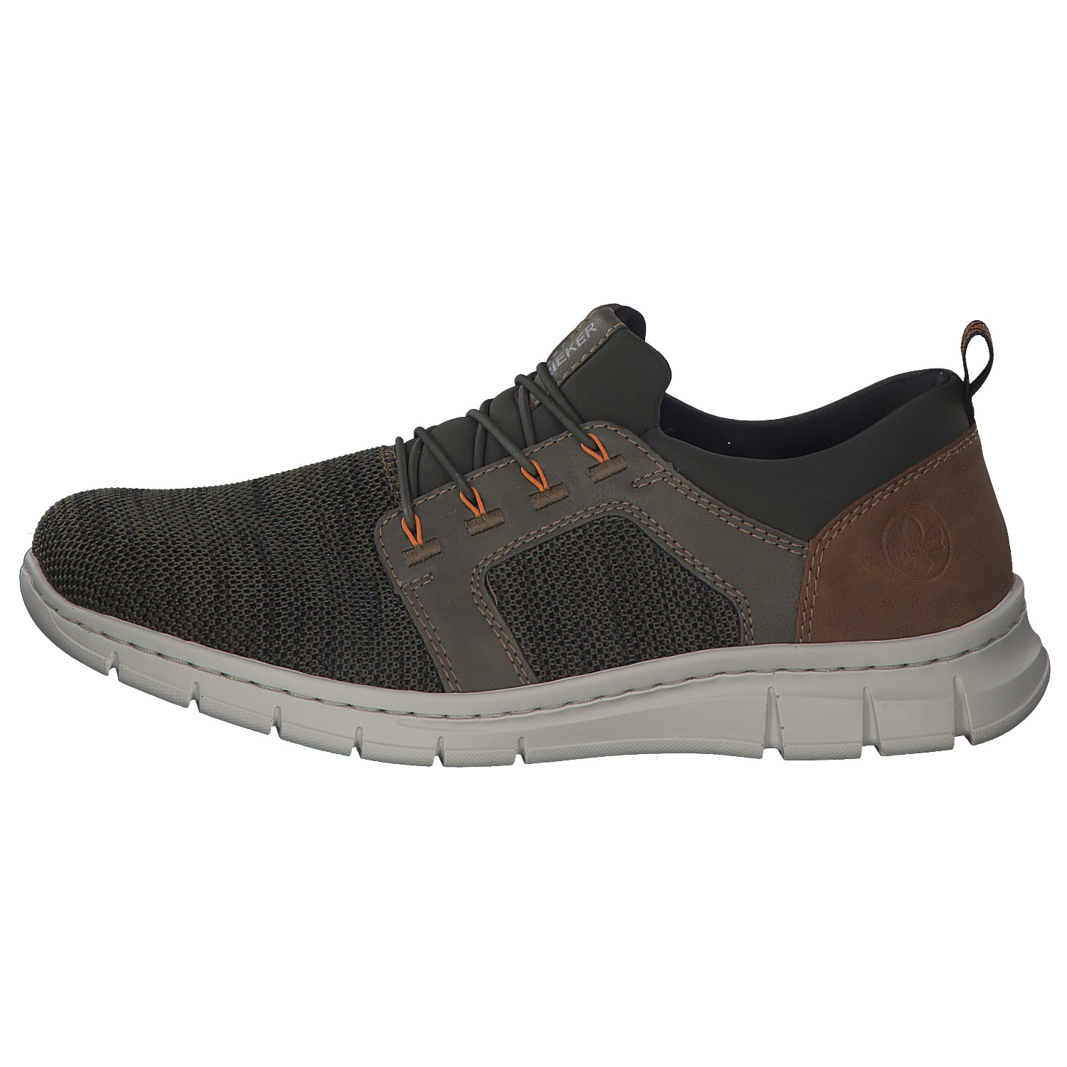 Rieker B7796, Sneakers Low, Herren, Olive