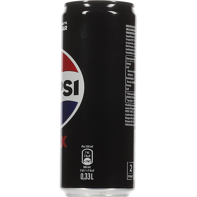 Pepsi Pepsi Max 0,33 l boks sleek